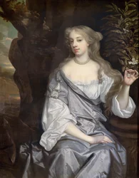 Portret van een dame, vermoedelijk Nell Gwynne (1650-87)